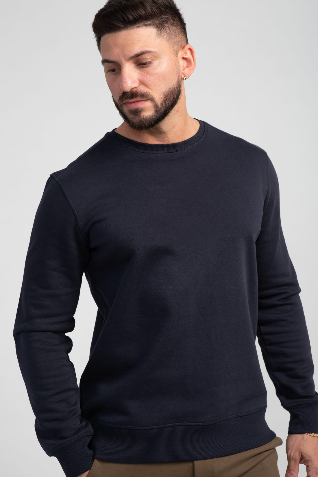 Crew Neck Sweatshirt - Plain