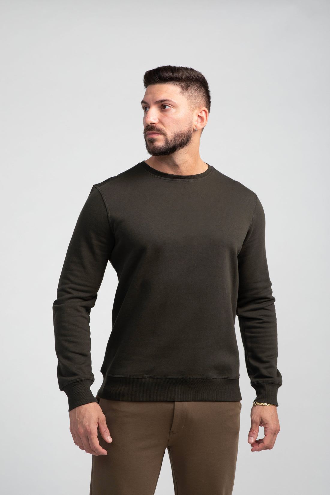 Crew Neck Sweatshirt - Plain