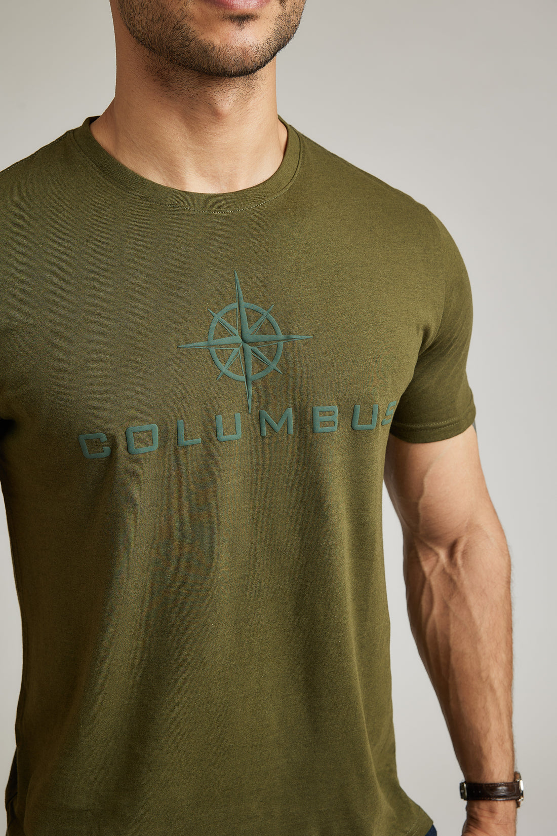 T-Shirt- Slim fit -Brand Logo Printed